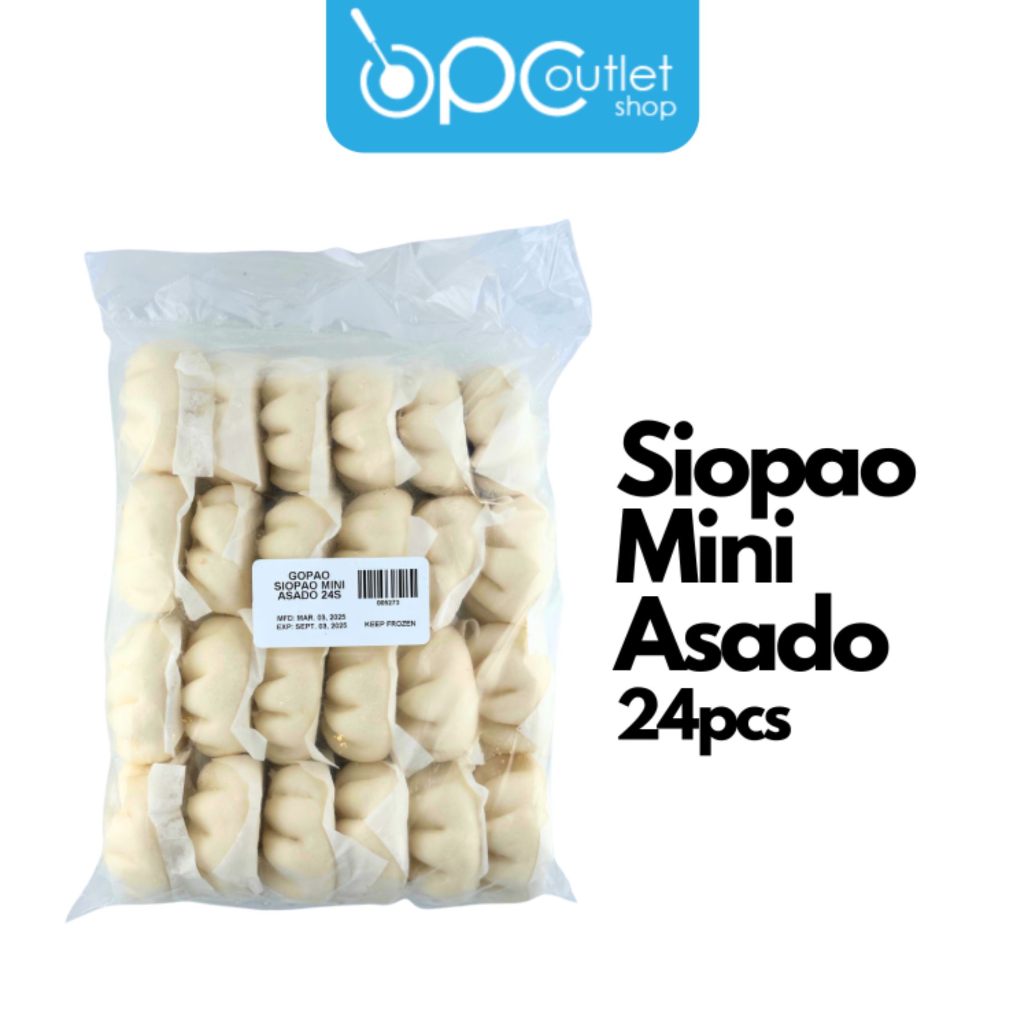 Gopao Siopao Mini Asado 24s